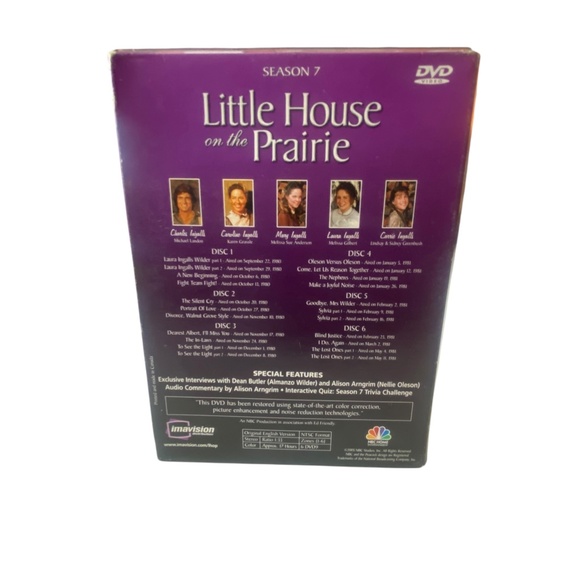 Little House on the Prairie Season 7 DVD Collector’s Edition 6-Disc Set - Picture 4 of 15